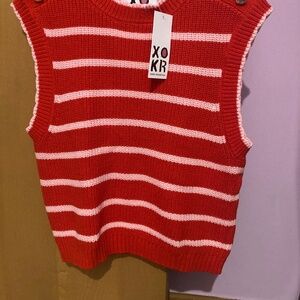 Kerri Rosenthal NWT size M sleeveless sweater